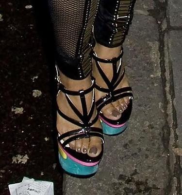 10P Nicki minaj and her feet