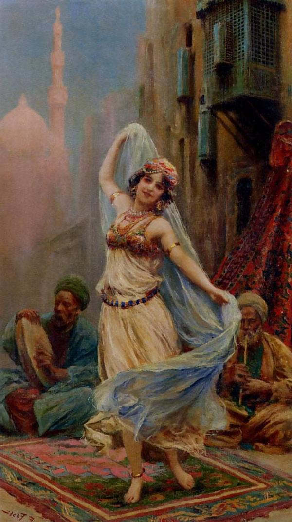25P Thematic Painted Ero Art 3 - Belly Dance 