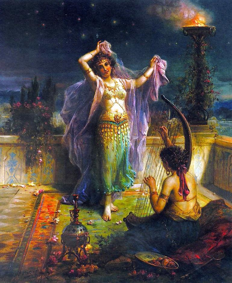 25P Thematic Painted Ero Art 3 - Belly Dance 