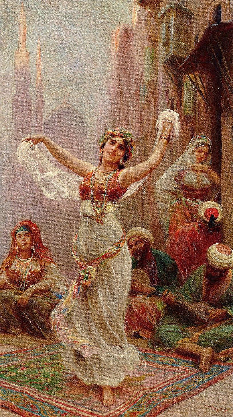 25P Thematic Painted Ero Art 3 - Belly Dance 