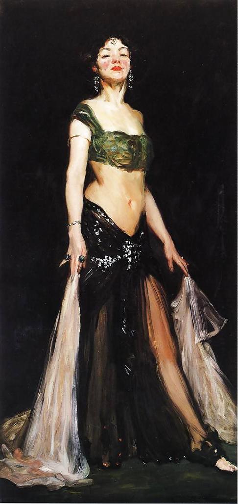 25P Thematic Painted Ero Art 3 - Belly Dance 