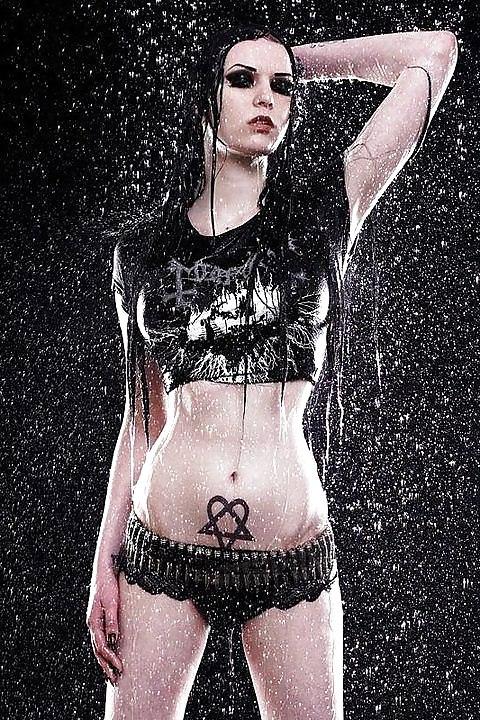 19P Punk Goth Tattoo Girls
