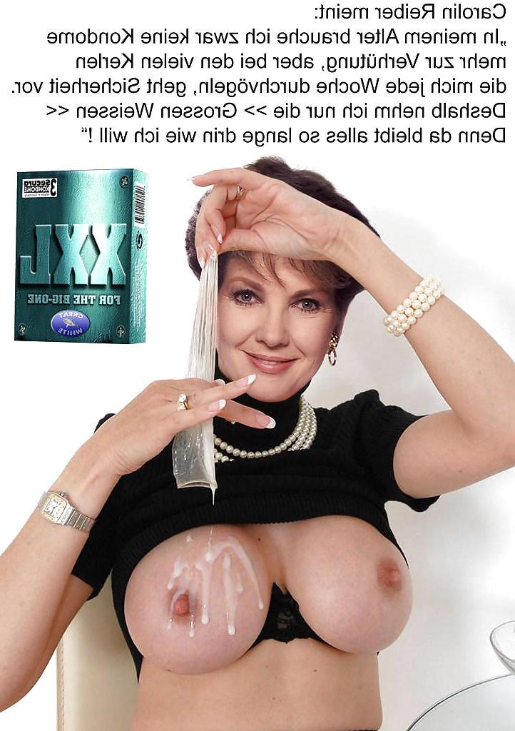 24P German celeb mature bitch Carolin Reiber