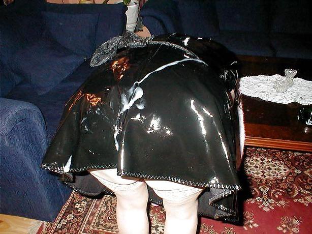 25P Spunk on the bitch with her clothes still on