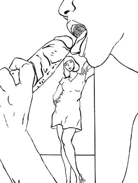 25P Them. Drawn Porn Art 23 - Fellatio 2