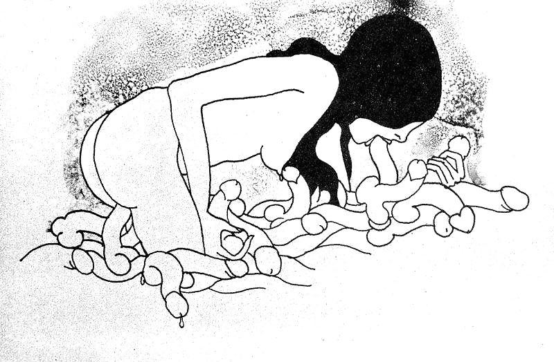 25P Them. Drawn Porn Art 23 - Fellatio 2