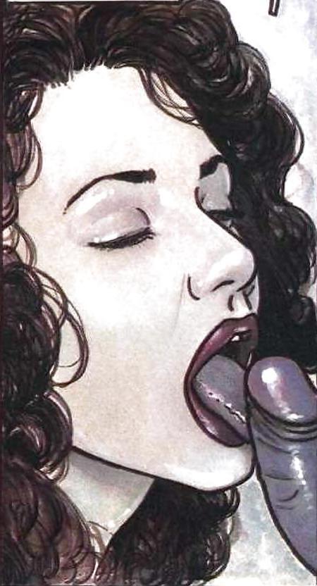 25P Them. Drawn Porn Art 23 - Fellatio 2