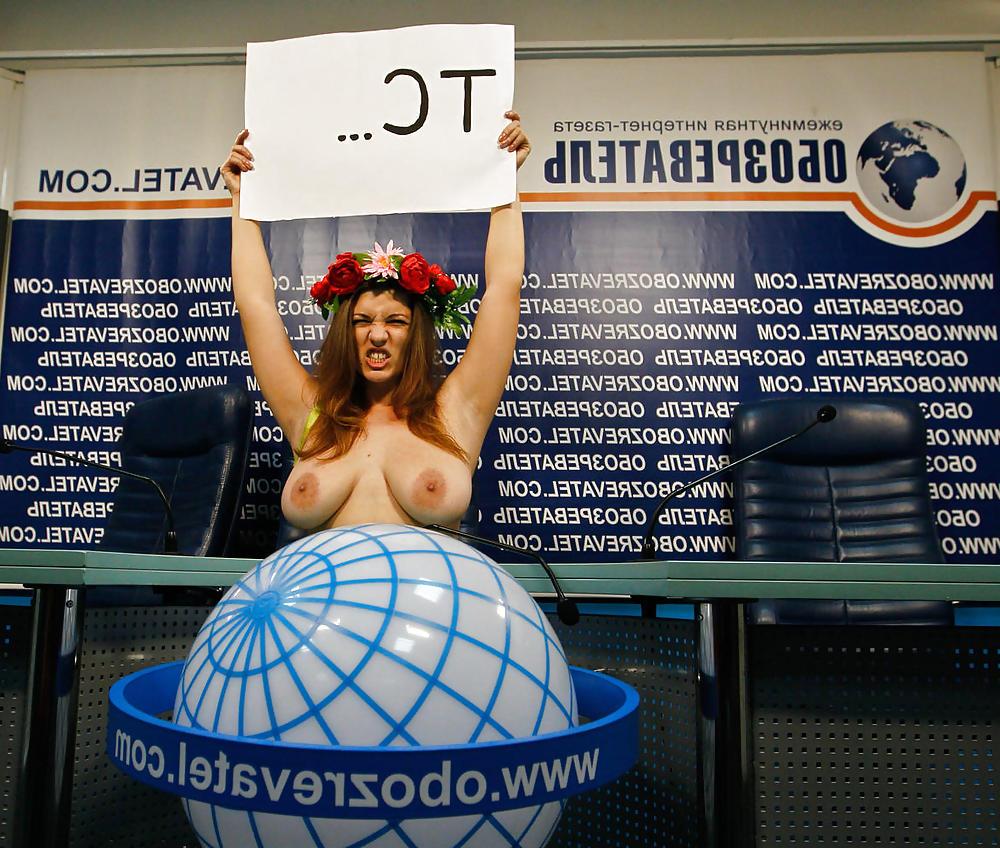 12P Favorite Topless Protesters