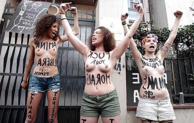 12P Favorite Topless Protesters