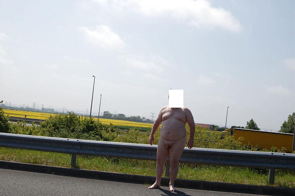 13P Road trip - nude in Public - Exhibitionist