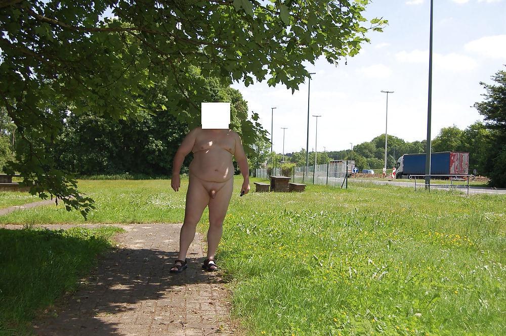 13P Road trip - nude in Public - Exhibitionist