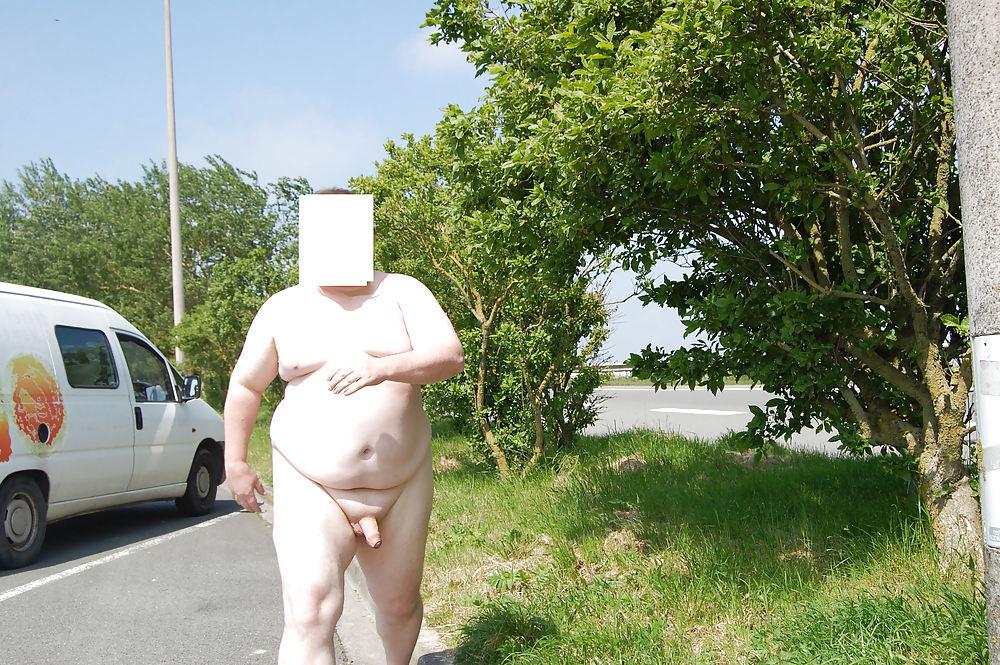 13P Road trip - nude in Public - Exhibitionist