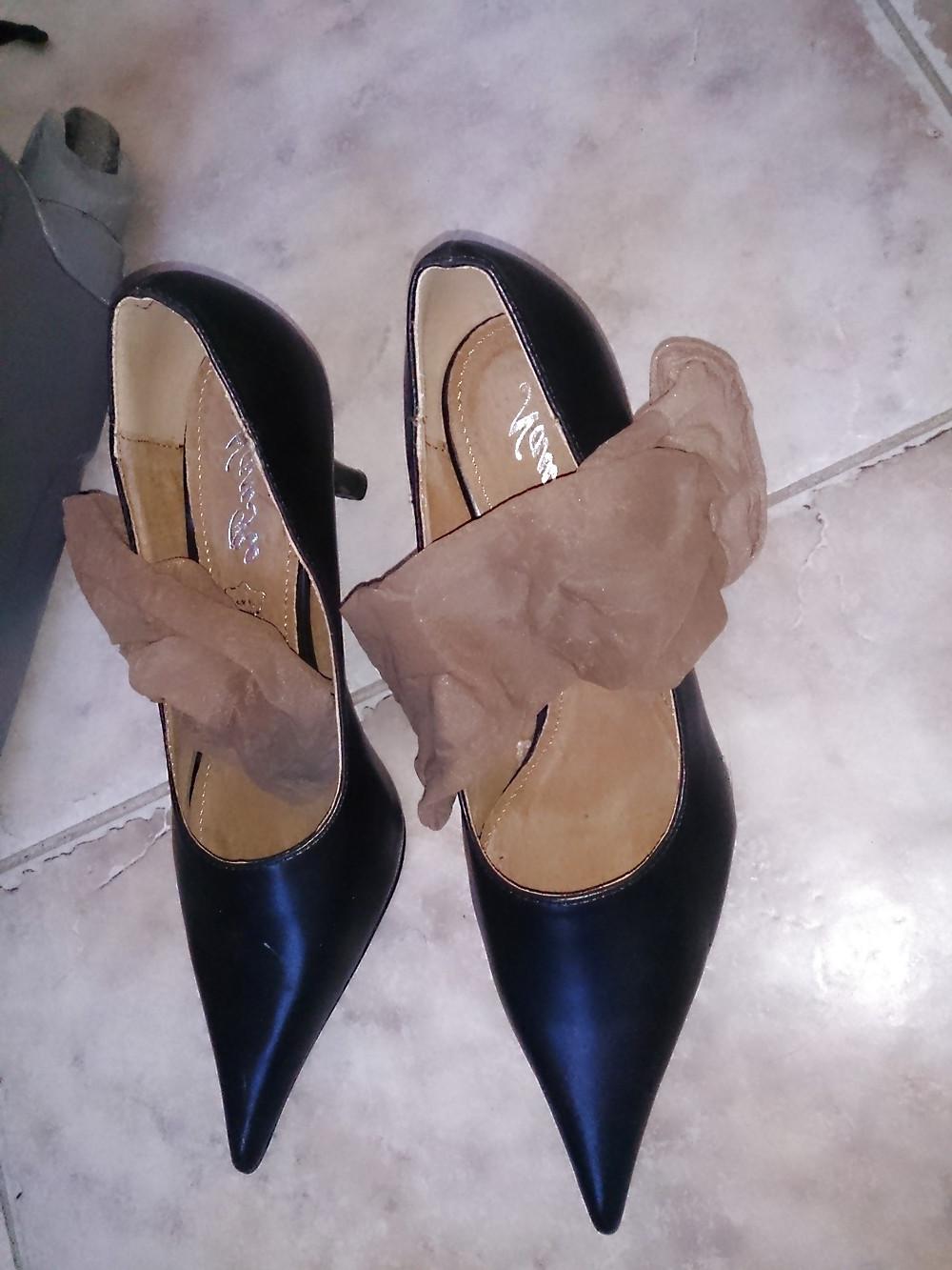 10P Girlfriend nylon feet sockks pantyhose panties