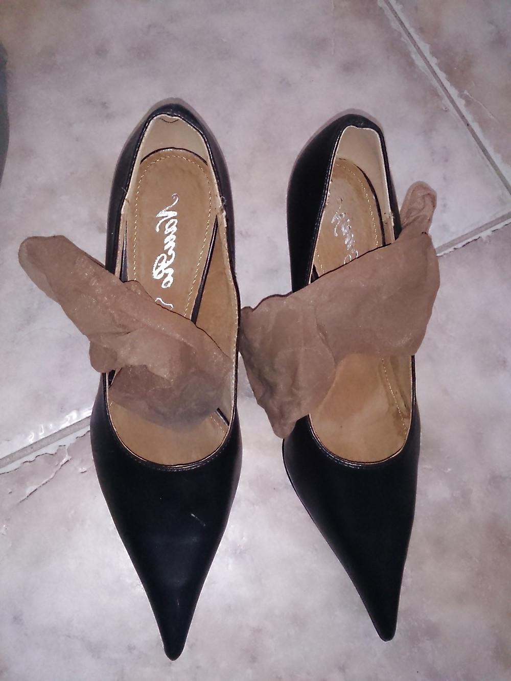 10P Girlfriend nylon feet sockks pantyhose panties