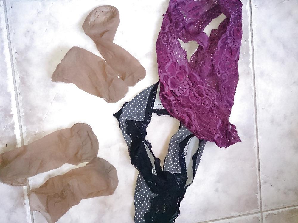 10P Girlfriend nylon feet sockks pantyhose panties