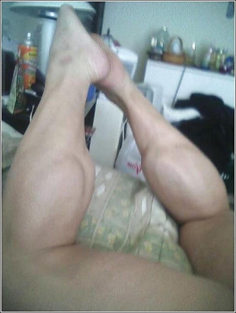 25P Female muscular calves