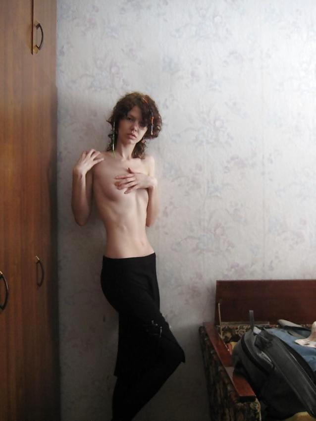 25P Whore 48: Slutty skinny bitch, small tits