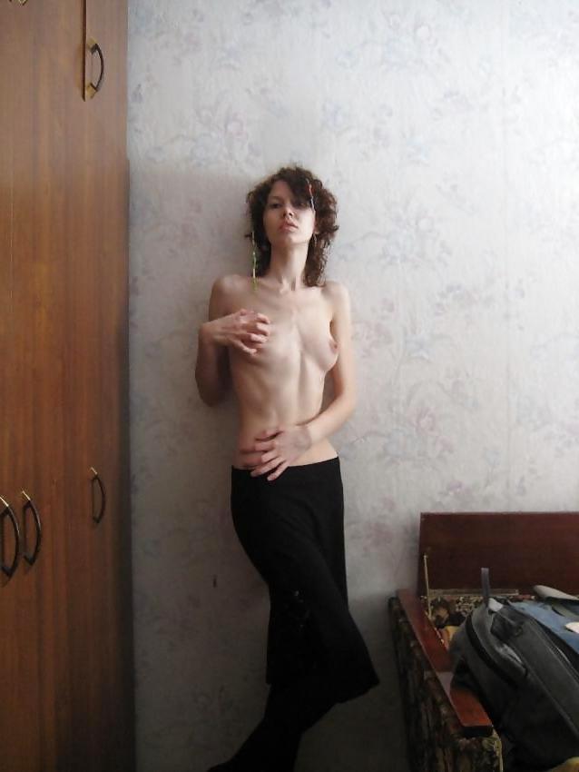 25P Whore 48: Slutty skinny bitch, small tits