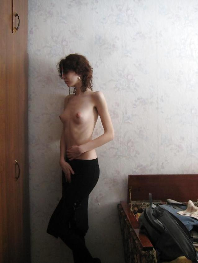 25P Whore 48: Slutty skinny bitch, small tits