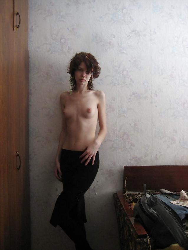 25P Whore 48: Slutty skinny bitch, small tits