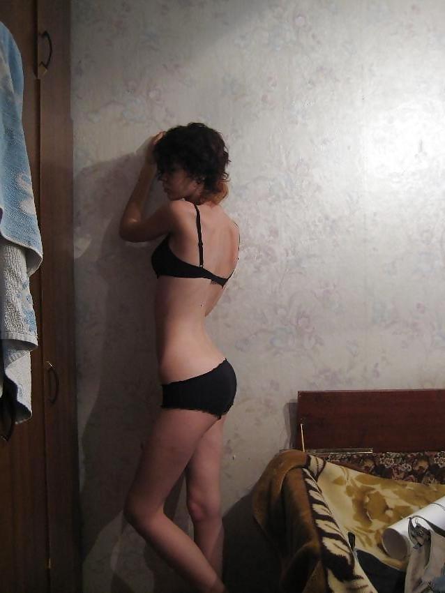 25P Whore 48: Slutty skinny bitch, small tits