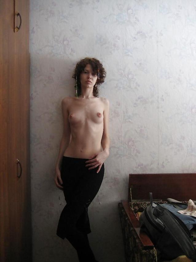 25P Whore 48: Slutty skinny bitch, small tits