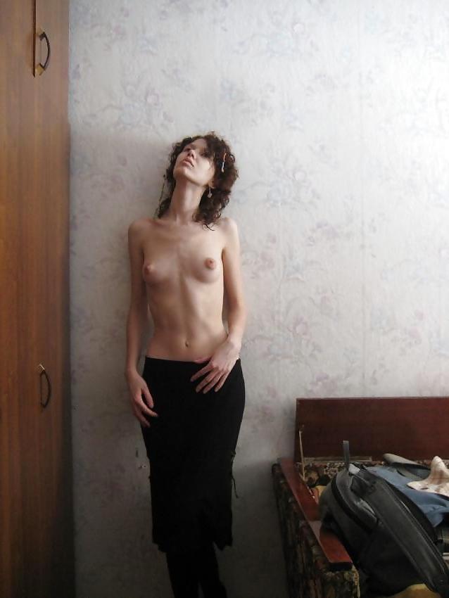 25P Whore 48: Slutty skinny bitch, small tits