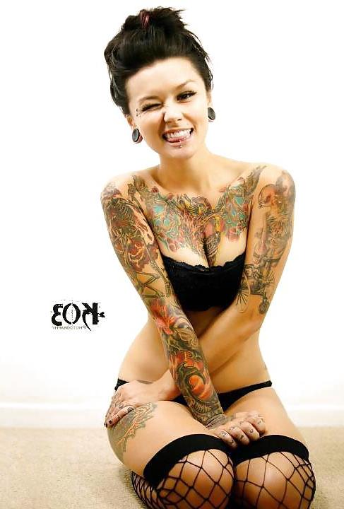 18P Hot Inked Goddess Brittany Bui