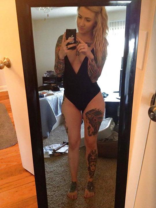 11P Hot Inked Goddess Bonnie Holliday