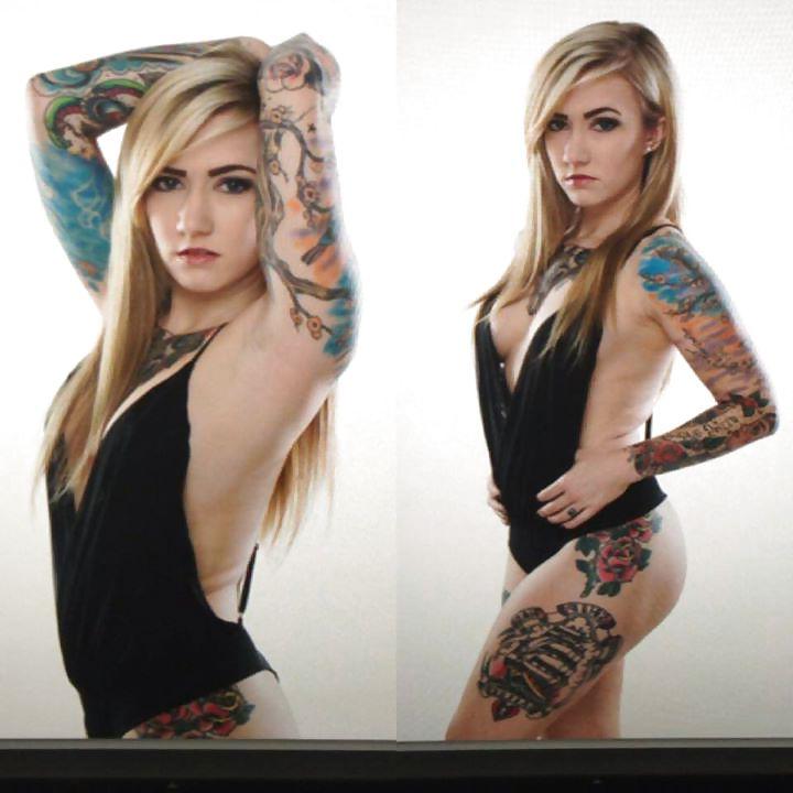 11P Hot Inked Goddess Bonnie Holliday
