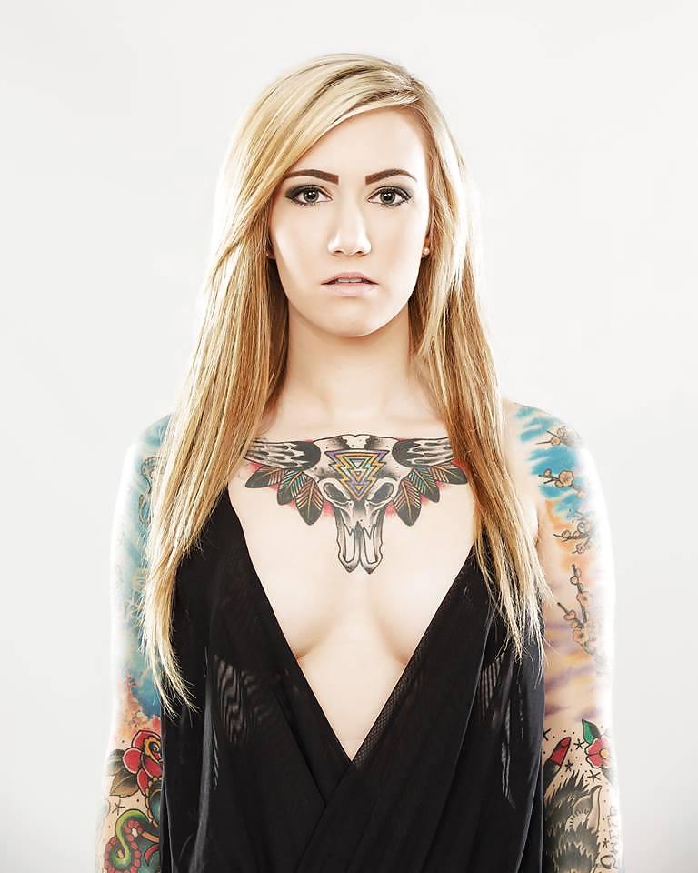 11P Hot Inked Goddess Bonnie Holliday