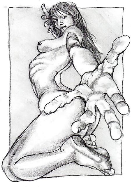 25P Drawn EroPorn Art  90 - Martin Butler