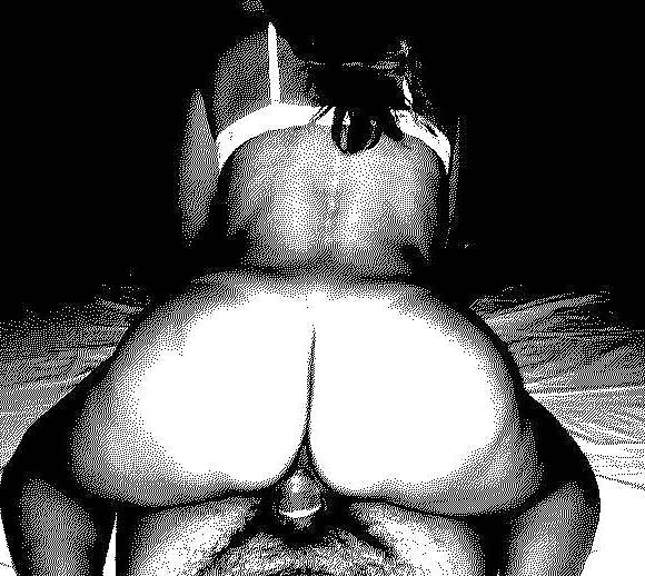 25P B&W Big Booty and Tight Ass Art