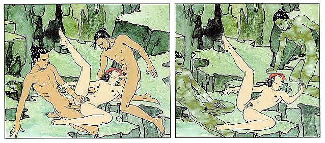 25P Erotic Comic Art 37 - Kamasutra 2