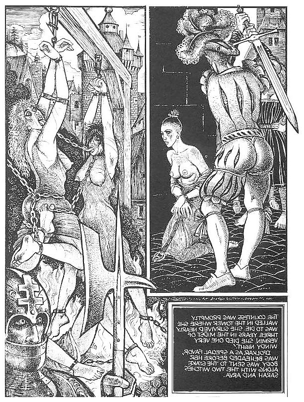 25P Erotic Comic Art 26 - The Countess in Red 