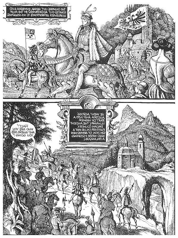 25P Erotic Comic Art 26 - The Countess in Red 