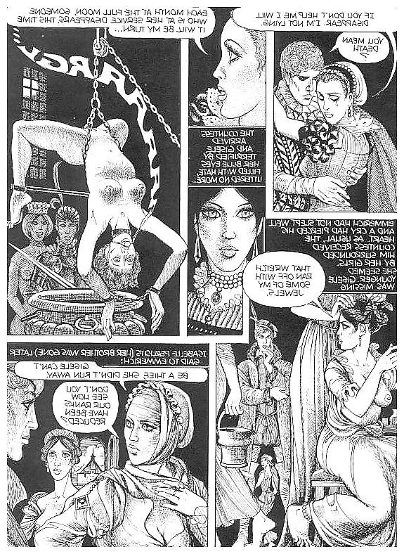 25P Erotic Comic Art 26 - The Countess in Red 