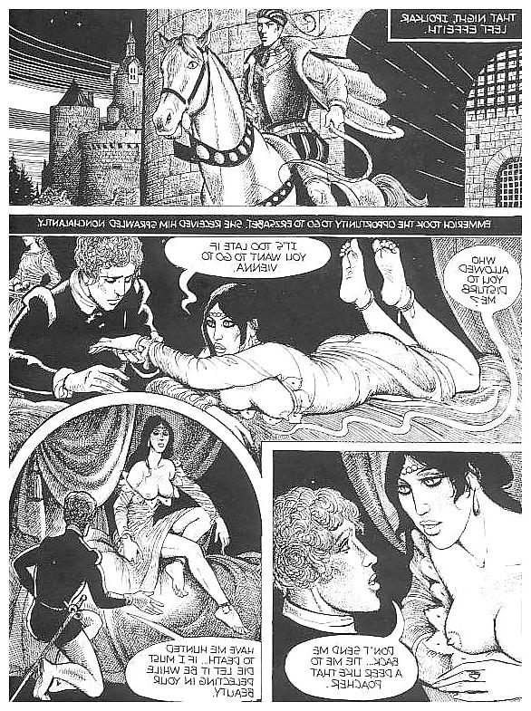 25P Erotic Comic Art 26 - The Countess in Red 