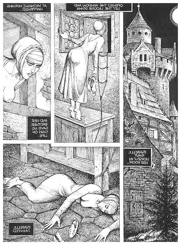 25P Erotic Comic Art 26 - The Countess in Red 