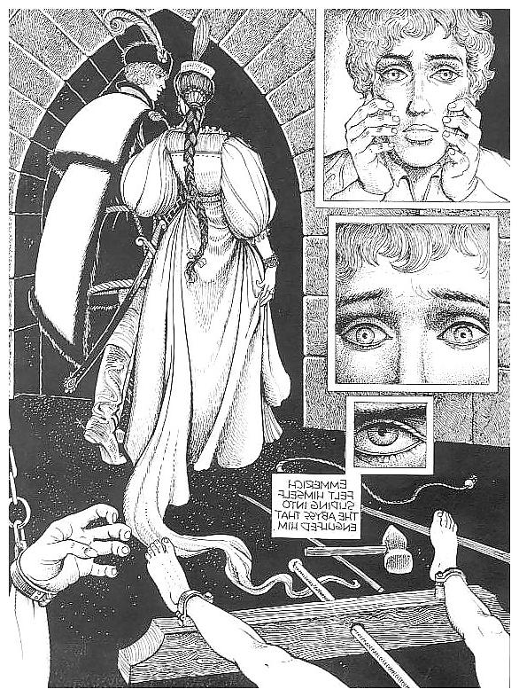 25P Erotic Comic Art 26 - The Countess in Red 