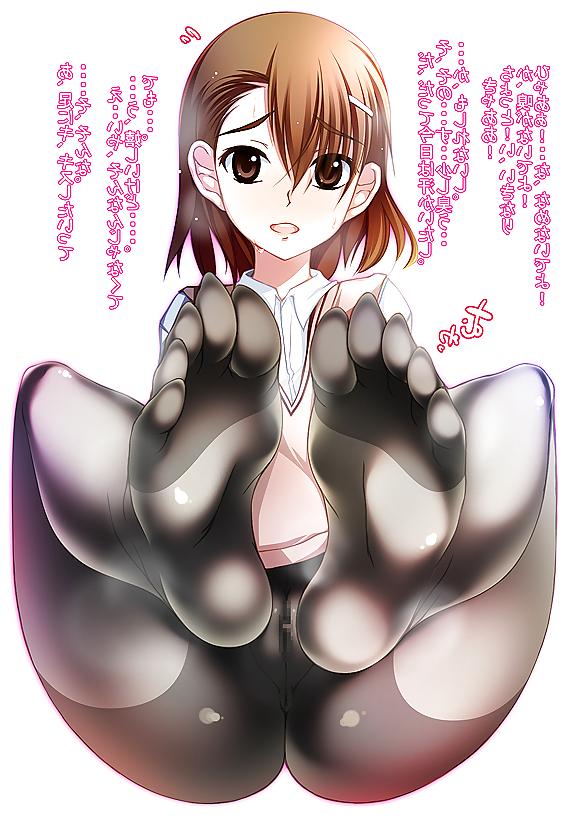 10P Pies y pantimedias hentai # 3 (Feet and pantyhose #3)