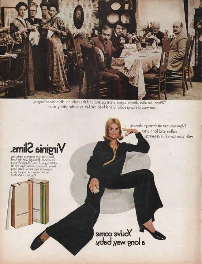24P Retro Sexy Cigarette Ads