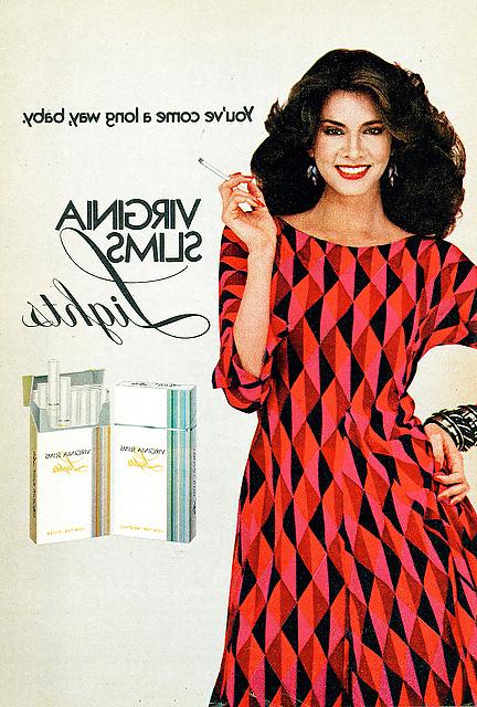 24P Retro Sexy Cigarette Ads