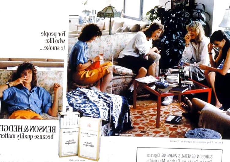 24P Retro Sexy Cigarette Ads