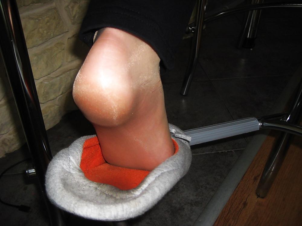 12P Piedi feet foot stopy nylons pantychose wife