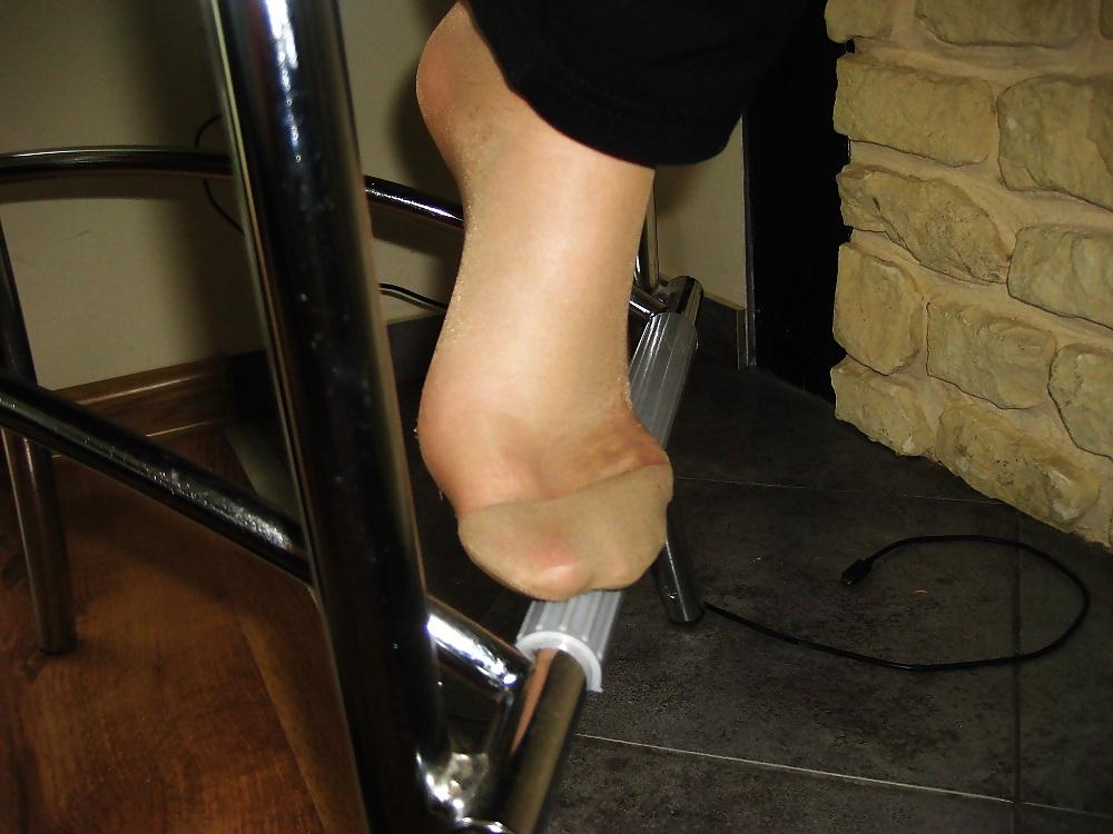 12P Piedi feet foot stopy nylons pantychose wife