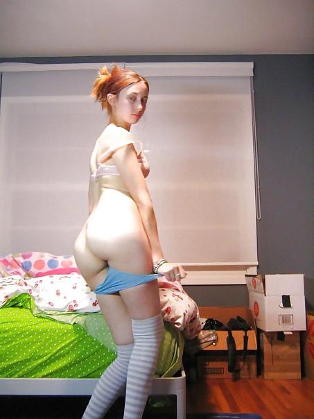 25P Cute teen ass 25