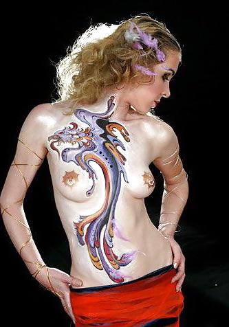 24P Some body Art porn picture outdoor