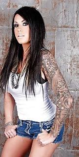 13P Hot Inked Goddess Heather Moss