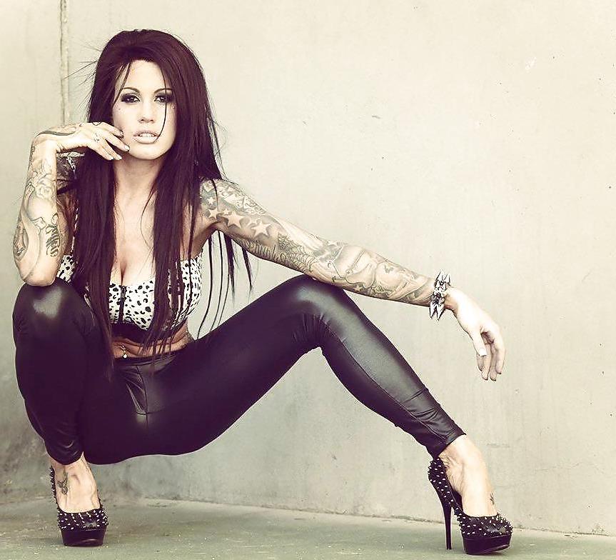 13P Hot Inked Goddess Heather Moss